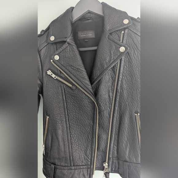 Aritzia Mackage Leather Jacket - Picture 4 of 5